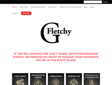 Tablet Screenshot of gfletchy.com